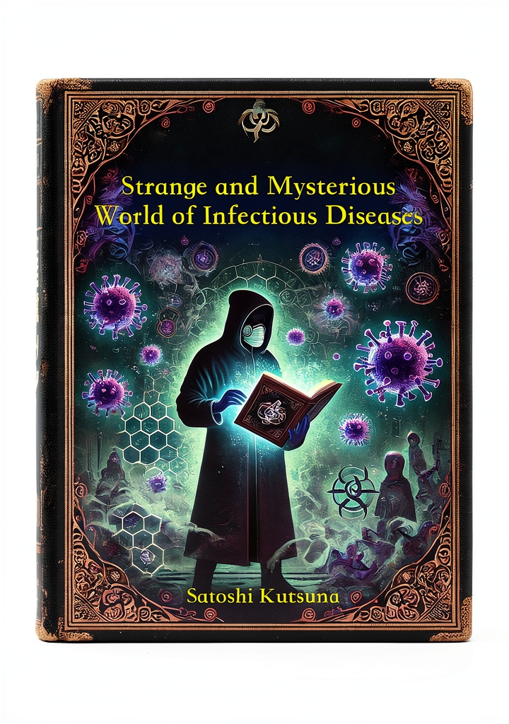 Kindle book cover showing parasitology and epidemiology themes