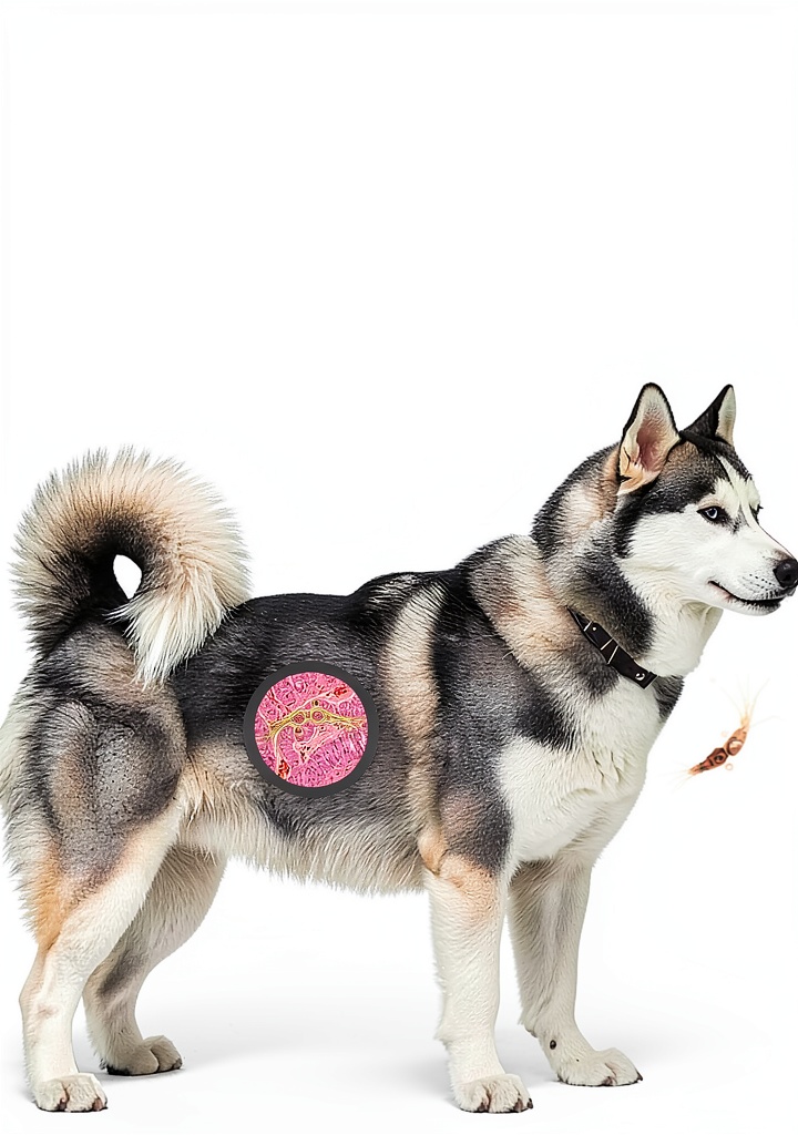 Parasitology Kindle book open on a tablet showing detailed diagrams