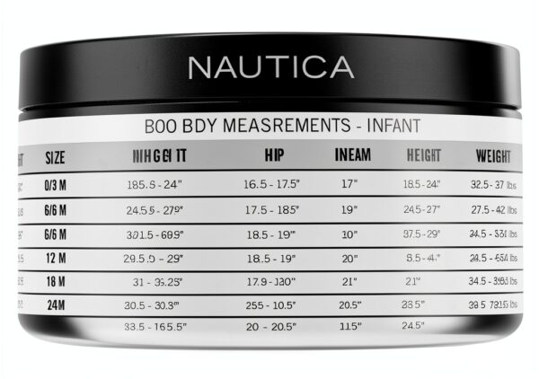 Nautica Baby Boys Suits Black Tuxedo Button Down Shirt-7