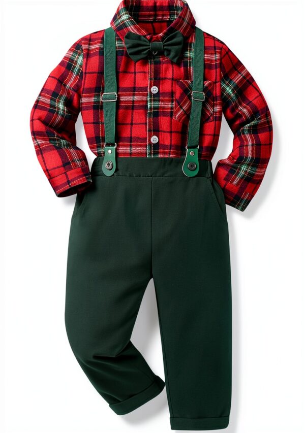 Baby Boy Suit Soft Material Vibrant Colors 12M-6Y Sizes-0