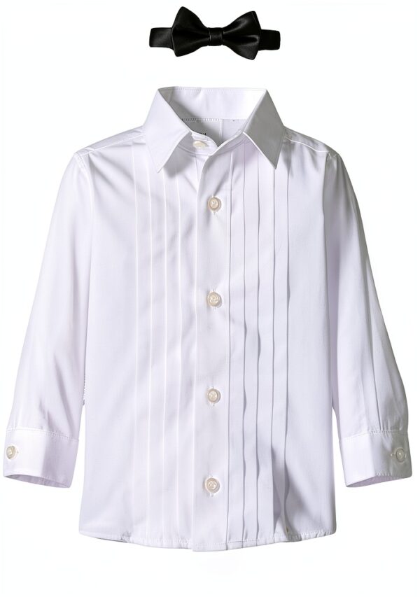 Nautica Baby Boys Suits Black Tuxedo Button Down Shirt-4