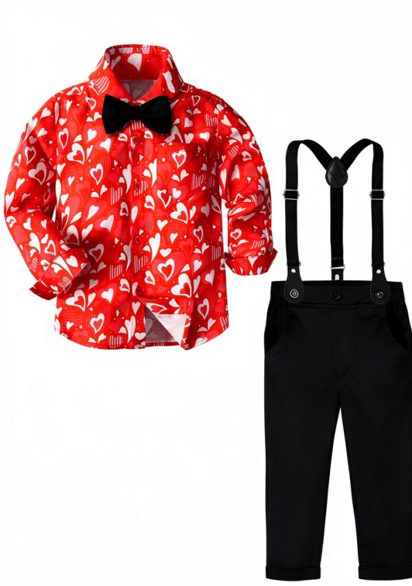 Toddler Boy Suit Cotton Blend Formal Outfit 1-6 Years-0