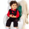 Baby Boys Suits Cotton Blend 3 Piece Tuxedo Formal Outfit-3
