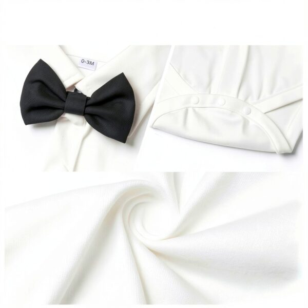 Juivesia Baby Boy Suit Cotton Formal Outfit 0-24 Months-4