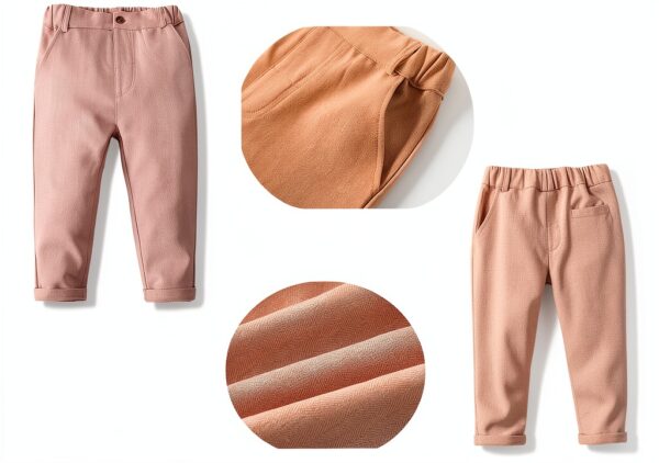 Kimocat Baby Boys Suit Cotton Oxford Gentleman Style Outfit-3