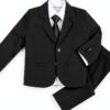 Spring Notion Baby Boys Suit Lightweight Polyester Black-0