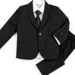 Spring Notion Baby Boys Suit Lightweight Polyester Black-0