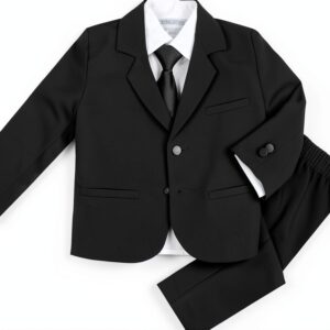 Spring Notion Baby Boys Suit Lightweight Polyester Black-0
