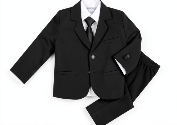 Spring Notion Baby Boys Suit Lightweight Polyester Black-0