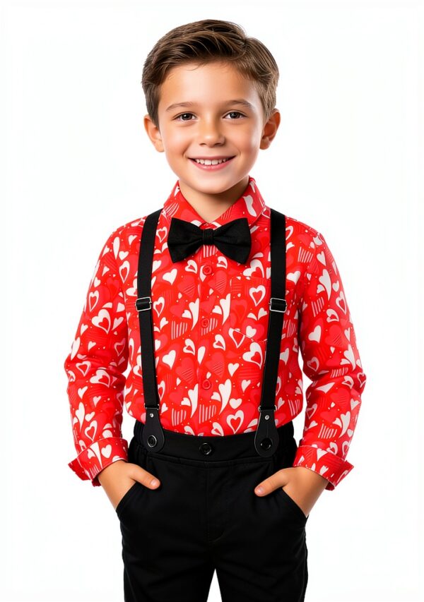 Toddler Boy Suit Cotton Blend Formal Outfit 1-6 Years-3