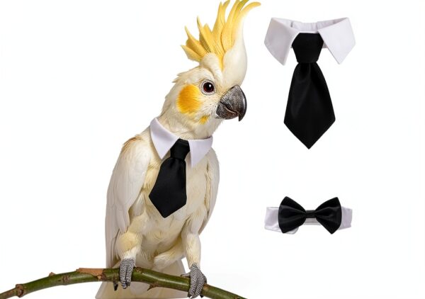 Parrot Collar TTFdacai Cotton Lightweight Bird Accessory-0