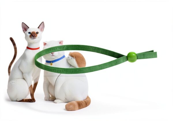 Xthrotsenk Puppy Kitten Collars Cotton Stretchable Breakaway-2