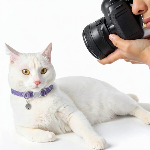 XLIUAX Cat Collar Breakaway Buckle Adjustable Bell Safety-5