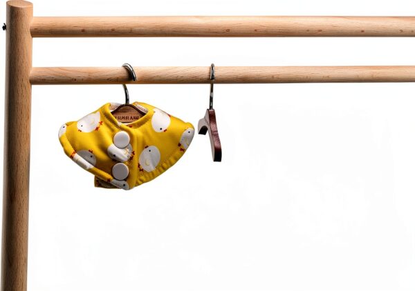 GUANLANT Bird Collar Handmade Fleece Feather Plucking-4