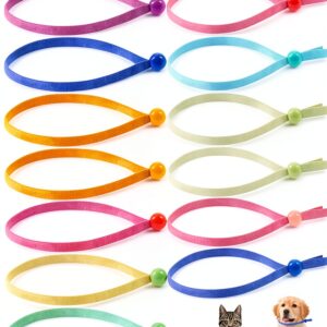 Xthrotsenk Puppy Kitten Collars Cotton Stretchable Breakaway-0