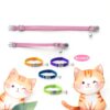 XLIUAX Cat Collar Breakaway Buckle Adjustable Bell Safety-1